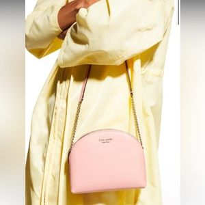 Kate Spade | Spencer Double Zip Crossbody Leather Purse